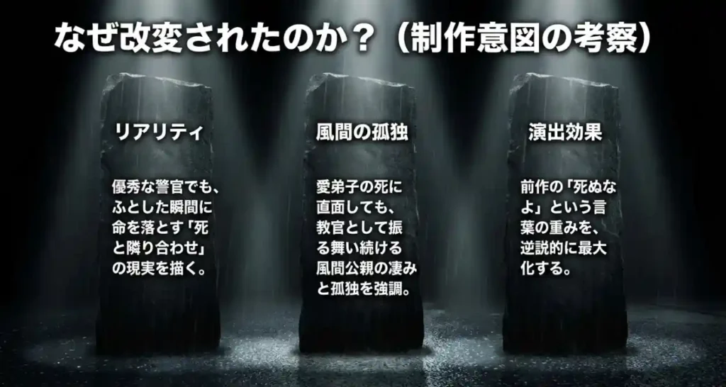 なぜ改変された？制作意図と理由
